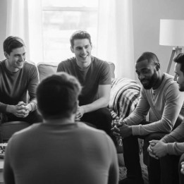 Partage au masculin 18 à 30 ans